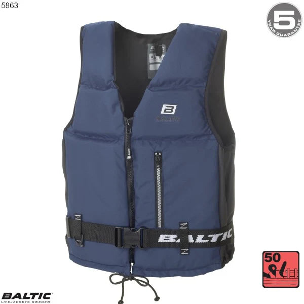 Mist sejlervest Navy 70 - 90 kg