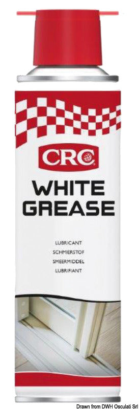 CRC White Lithium vandafvisende hvid lithiumfedt, 250 ml