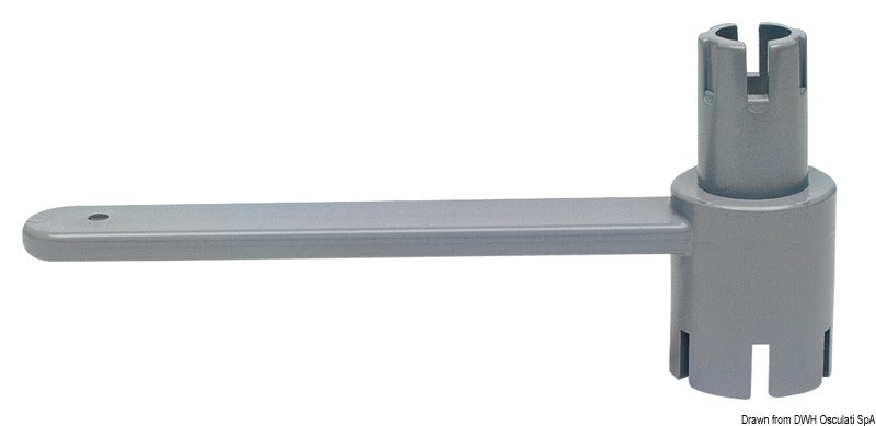 Universal ventilnøgle til luftventiler
