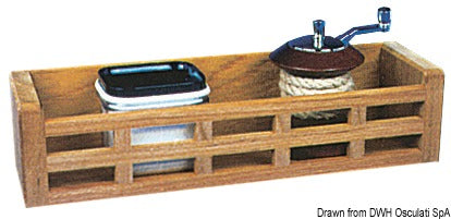Teakbeholder 300 × 85 × 70 mm