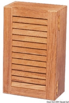 ARC teakskab med jalousilåge 375 × 275 × 112 mm