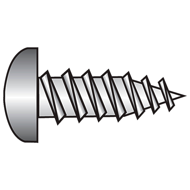 Selvskærende skrue panhoved 5,5x70 mm DIN 7981 A4 PZD 5 stk