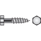 French Screw M10 x 80 DIN 571 A4 Bag of 2 pcs.