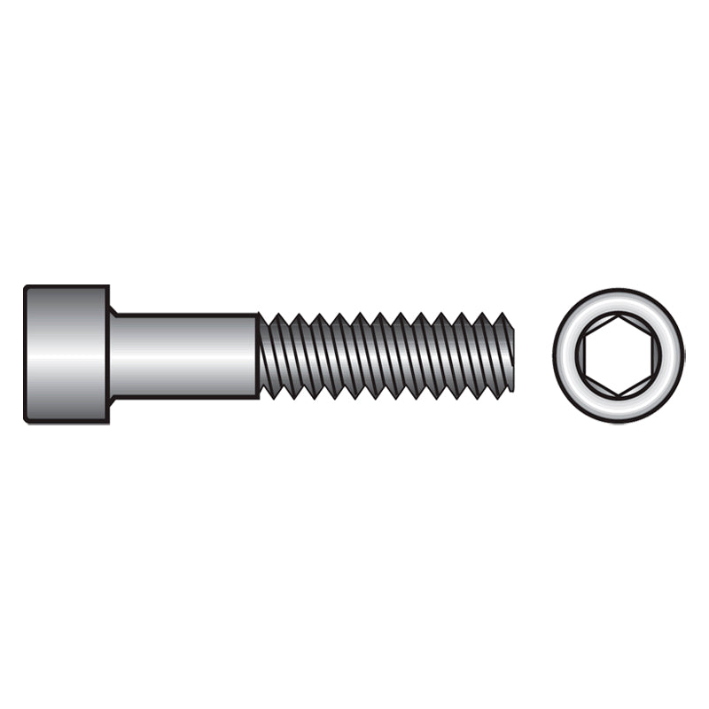 Umbrakoskrue M5 x 25 mm DIN 912 A4 pose á 100 stk.