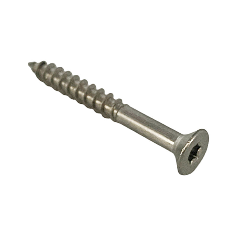 Spunskrue rustfri A4 undersænket Torx US-8x70 mm (100 stk.)