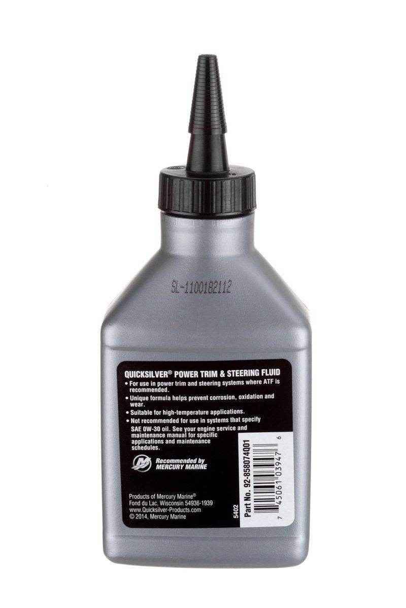 Quicksilver powertrim- og servostyringsvæske 237 ml – 92-858074Q01