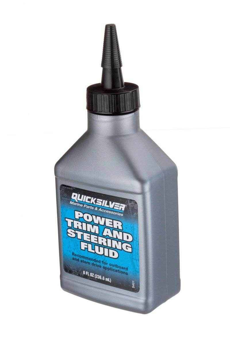 Quicksilver powertrim- og servostyringsvæske 237 ml – 92-858074Q01