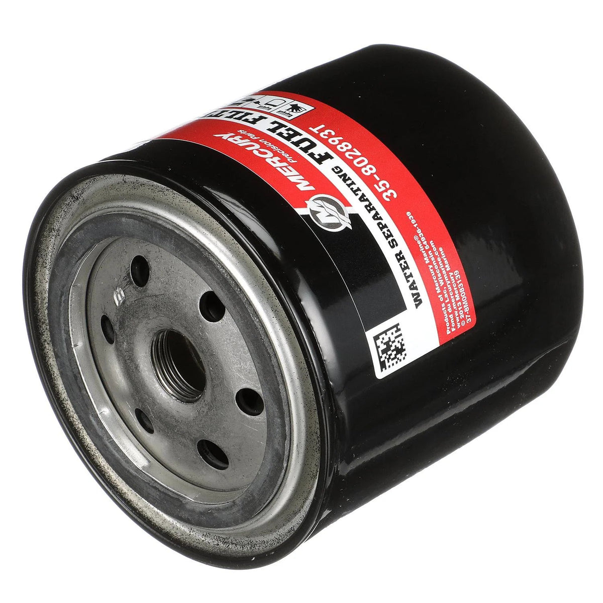 Mercury Marine vandudskillende brændstoffiltersæt 35-802893A4 med filter og monteringsbeslag