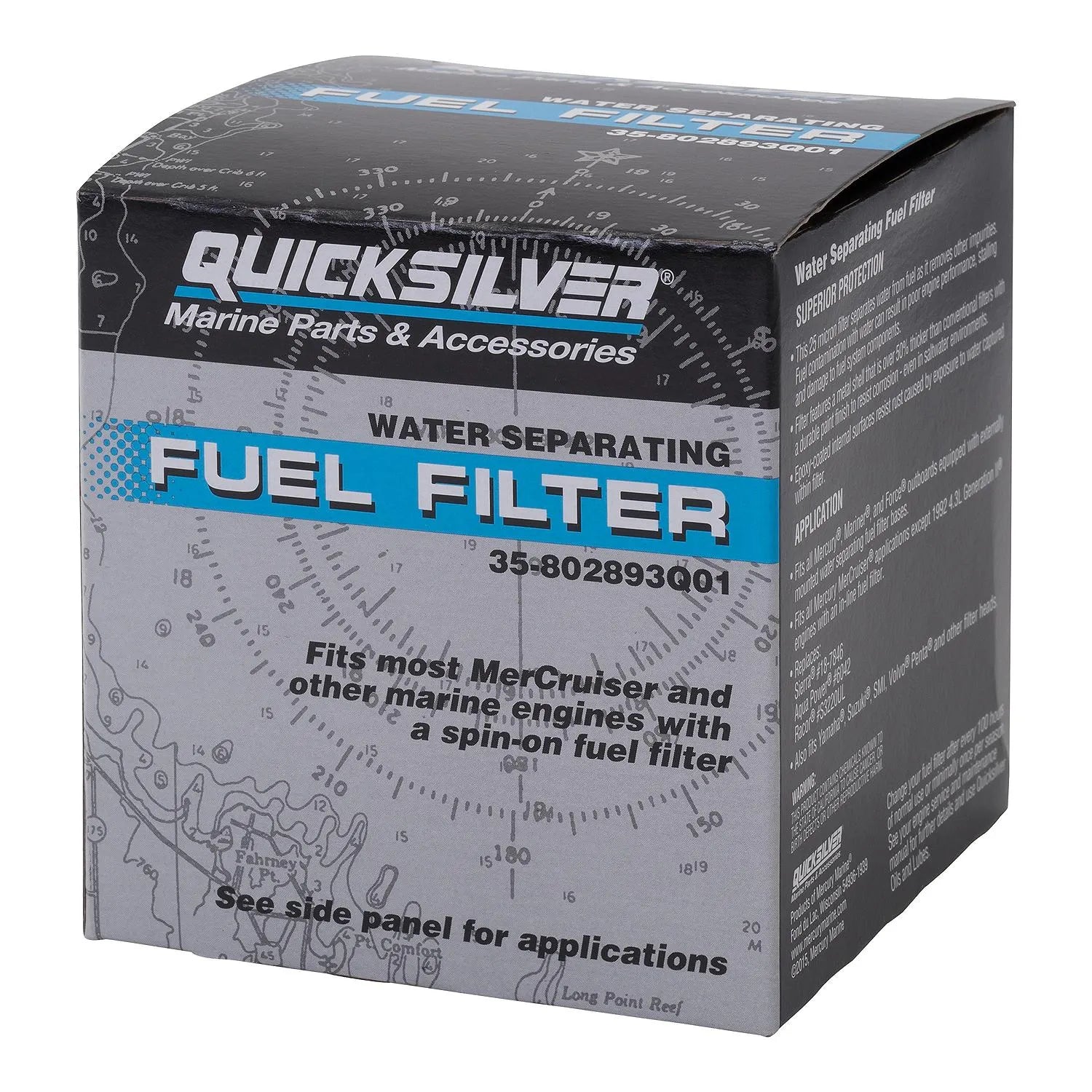 Quicksilver/Mercury FILTER-FUEL - P/N: 35-802893Q01