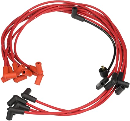 Quicksilver 84-816608Q61 rødt tændrørskabelsæt til MerCruiser 454/502 V8