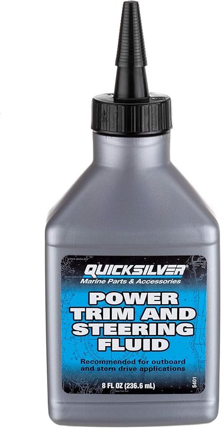 Quicksilver/Mercury PWR TRIM/STEERING OIL - P/N: 92-858074Q01