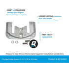 Quicksilver/Mercury Anodensatz (Alaun) – Teilenummer: 97-821630Q1
