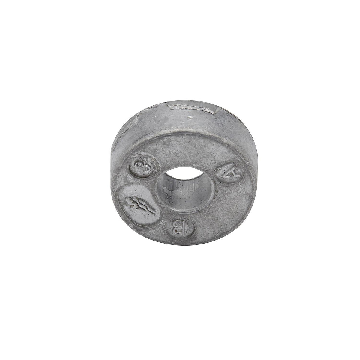 Quicksilver rund aluminiumsanode 97-823912 til Mercury og Mariner