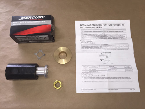 Mercury Flo-Torq II propelnavsæt 835257K1 med fem komponenter