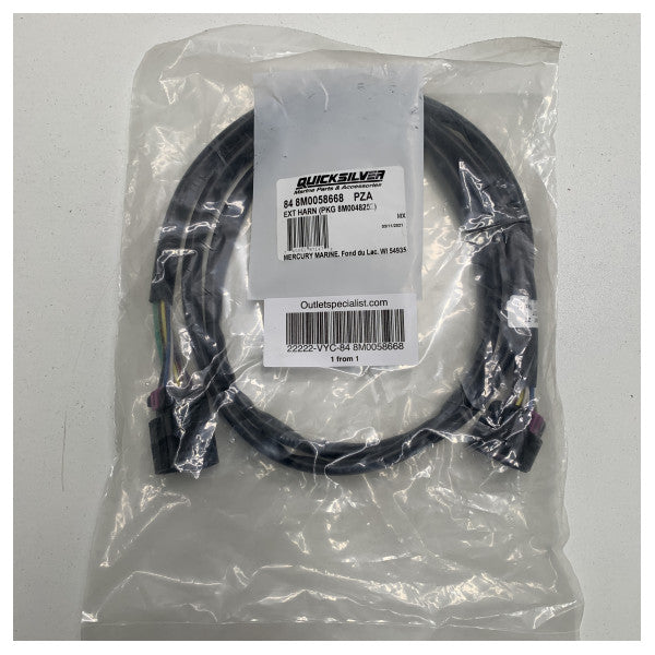 Quicksilver 10-polet instrumentforlænger 1,83 m 84-8M0058668