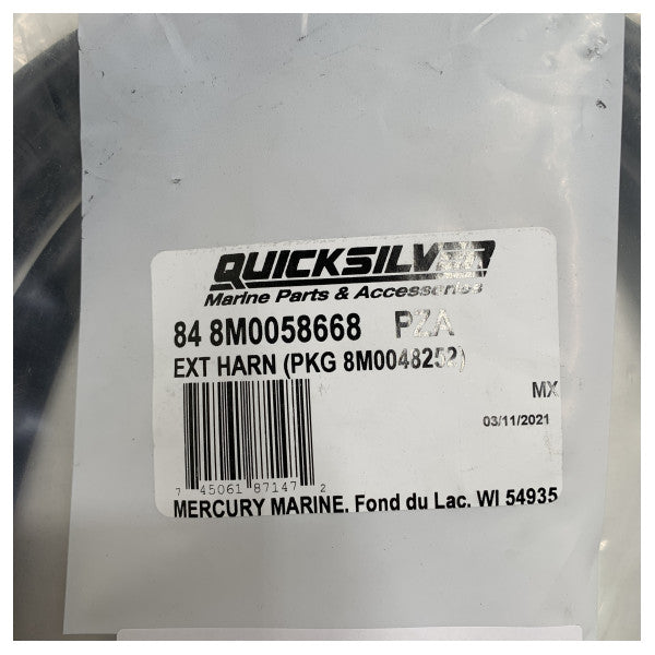 Quicksilver 10-polet instrumentforlænger 1,83 m 84-8M0058668