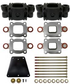 Quicksilver 3 tommer riserforhøjersæt 864929A3 til MerCruiser dry-joint udstødning