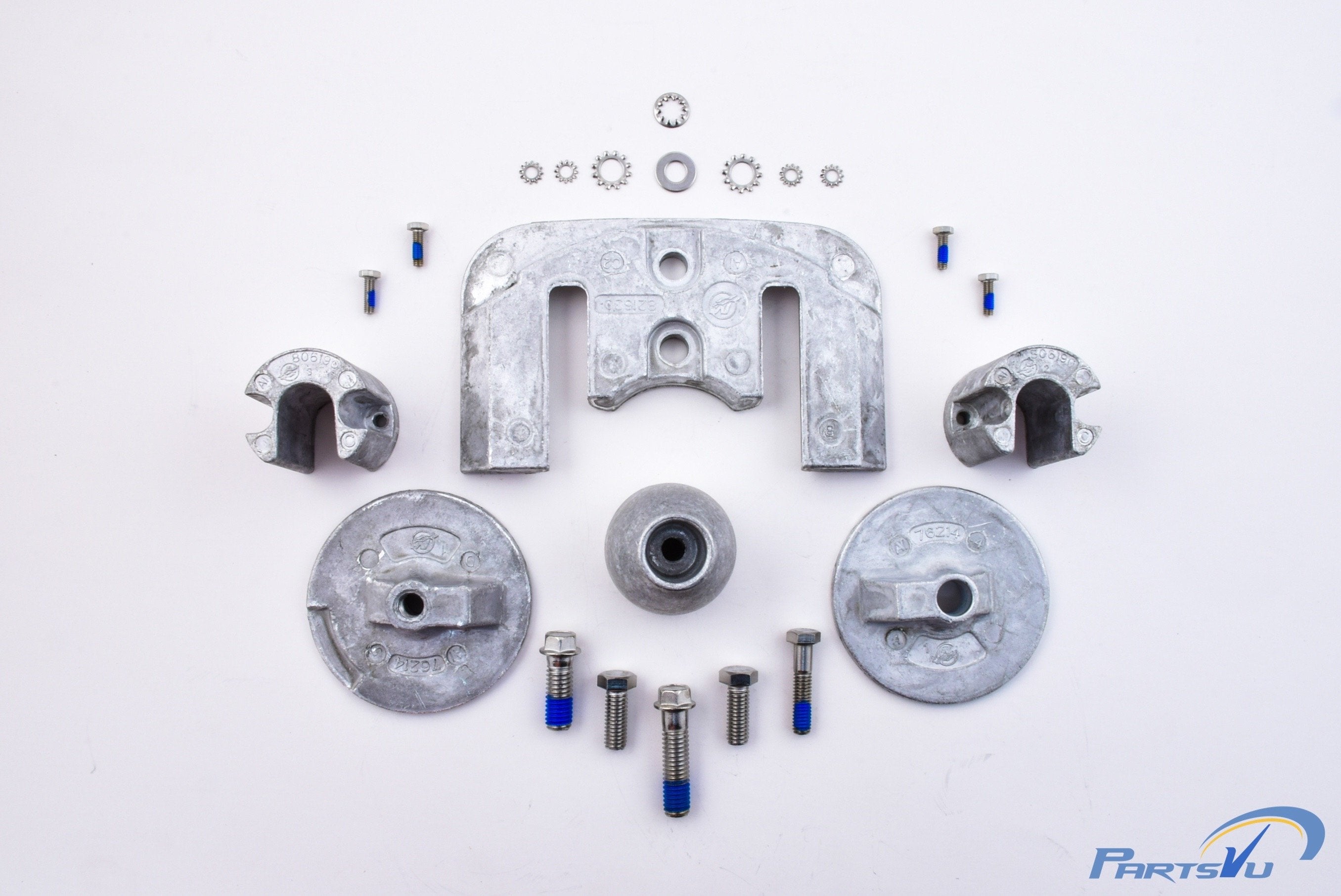 Quicksilver aluminiumsanodesæt 97-888761Q04 til MerCruiser Bravo III