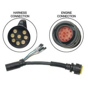 Mercury Marine non-DTS adapterledningsnet 84-896542T01 med 8-polet hunstik og 14-polet hanstik