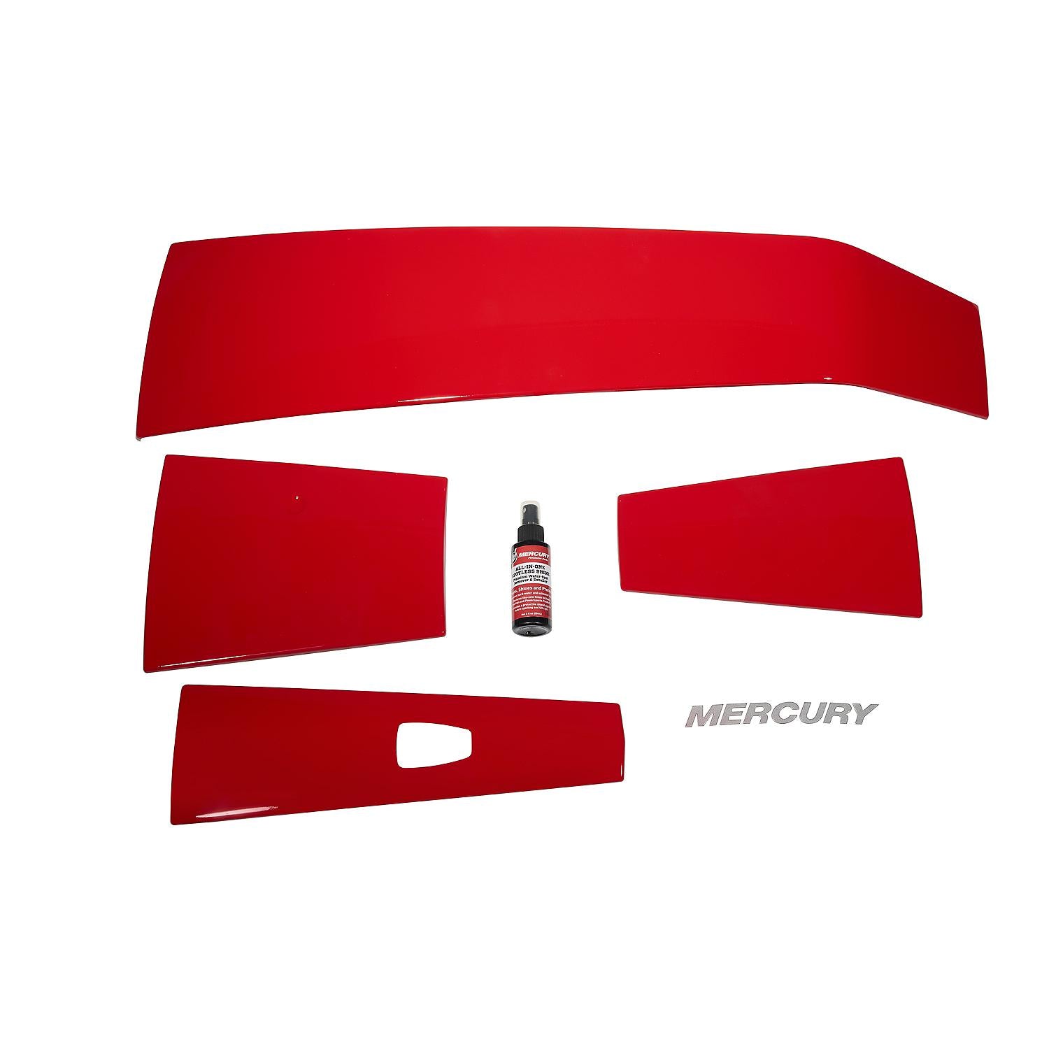 Mercury Redline Red accentpanelsæt 8M0142205 til 4,6L V8 FourStroke