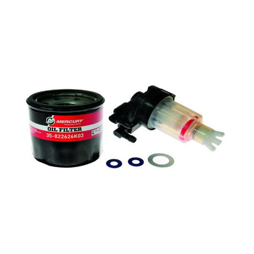 Mercury 100-timers servicesæt 8M0151469 til 9,9-20 hk FourStroke EFI