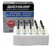 Quicksilver NGK ITR4A15 iridiumtændrør i værkstedspakke med 25 stk.