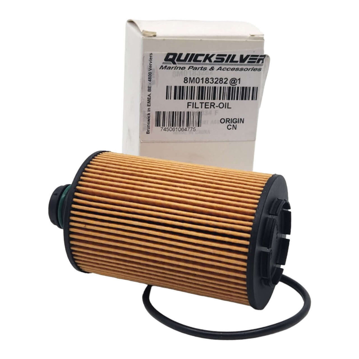 Quicksilver oliefilterindsats 8M0183282 til MerCruiser 3.0L V6 VM Diesel