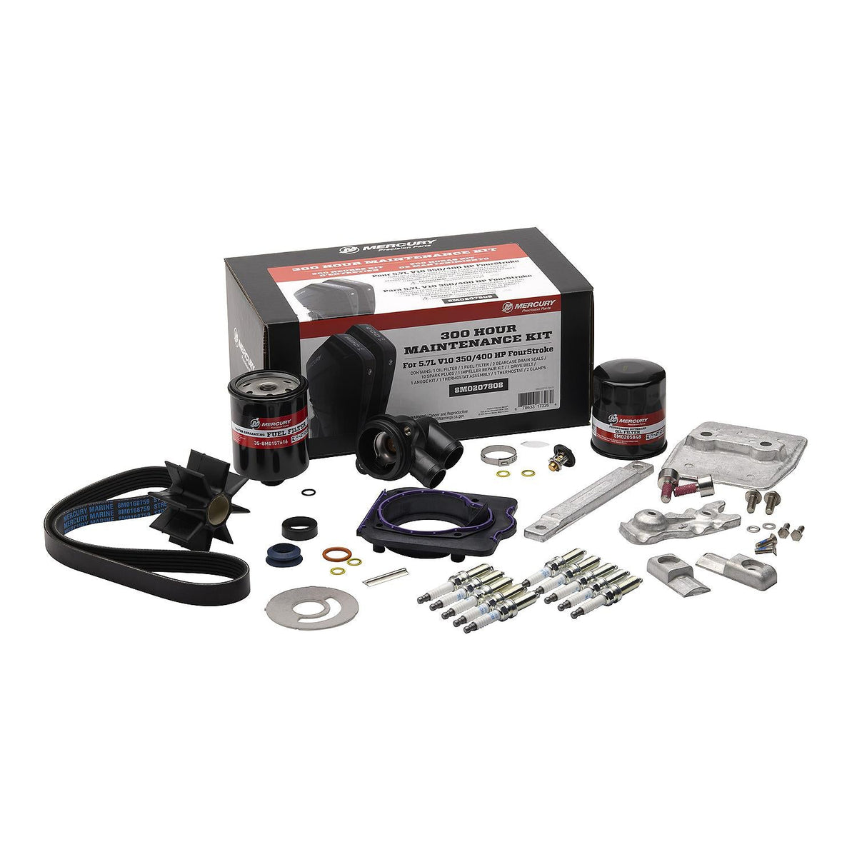 Mercury Marine 300-timers servicekit 8M0207808 til 5,7 L V10 Verado og SeaPro