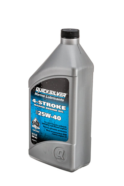Quicksilver 25W-40 4-takts marine-motorolie 946 ml