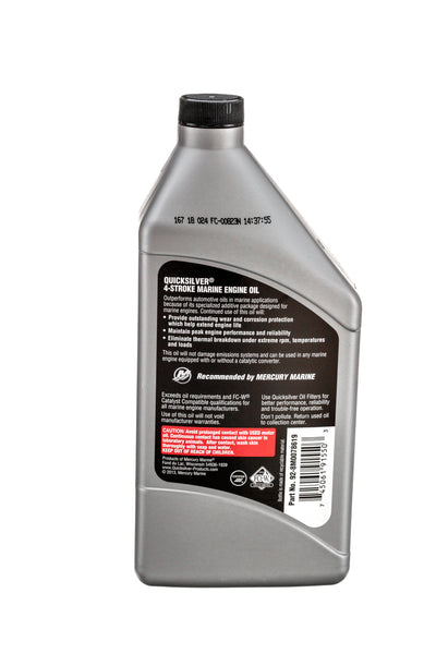 Quicksilver 25W-40 4-takts marine-motorolie 946 ml
