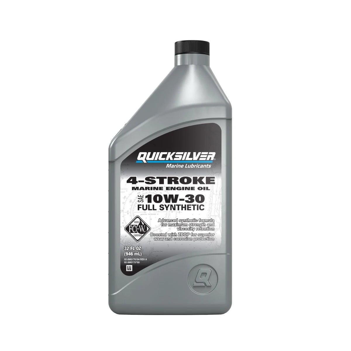 Quicksilver/Mercury OIL 10W30SYN   FCW 1L - P/N: 92-8M0206997