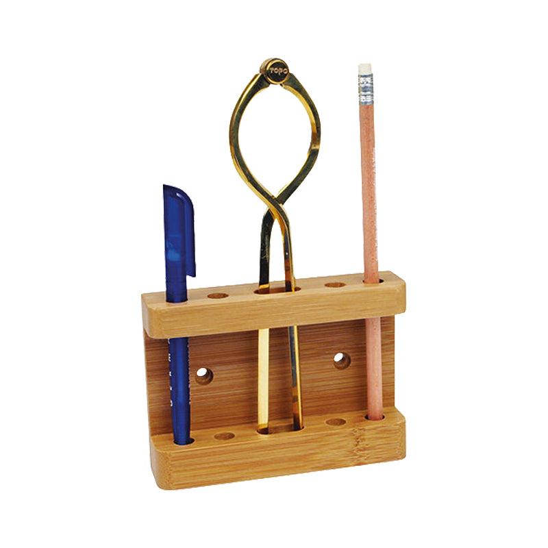 Bleistift- und Kompasshalter aus Bambus