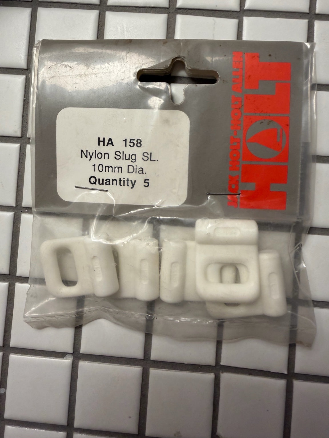 Holt Nylon Slug SL 10 mm – Sejlslug i Nylon, 5 stk.