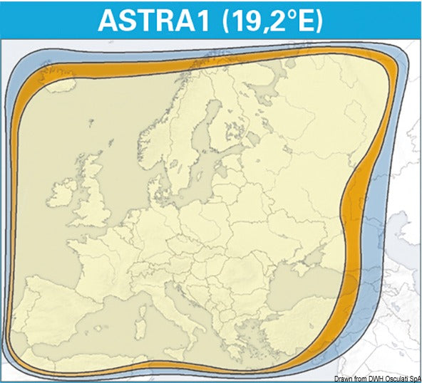 Glomex Mars 4 Skew NEO satellit-tv antenne