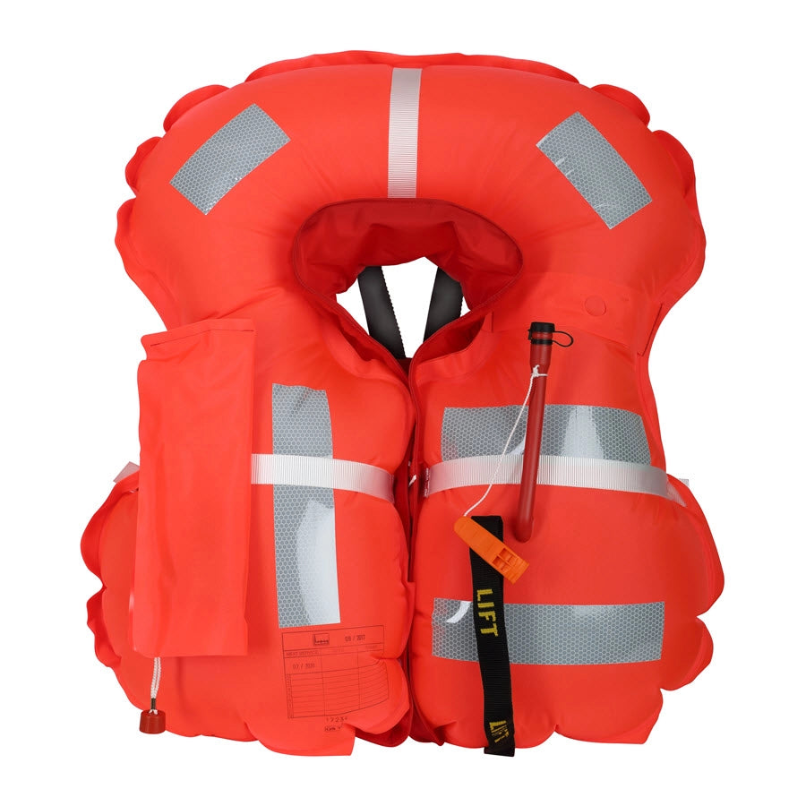 SECUMAR Arkona 275 – oppustelig redningsvest rød/hvid