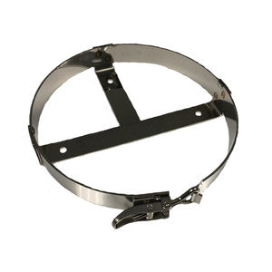 B2 Edelstahl-Gasflaschenhalter IC 3 kg.