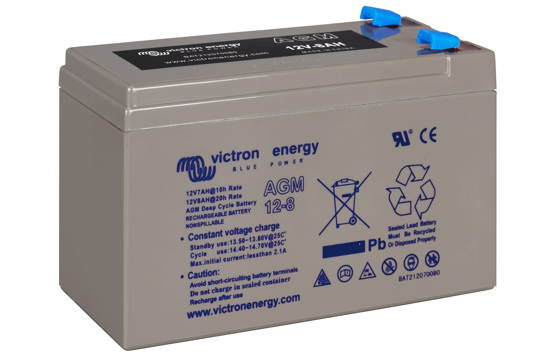 Victron AGM Deep Cycle batteri 12V 8Ah