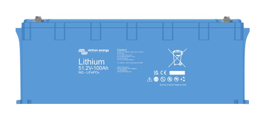 Victron LiFePO4 batteri 51,2V 100Ah NG BAT548110620