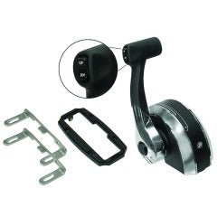 Quicksilver MCC 4500 mekanisk enkeltgrebsfjernstyring med trim og kromgreb, reservedelsnummer 8M4507538
