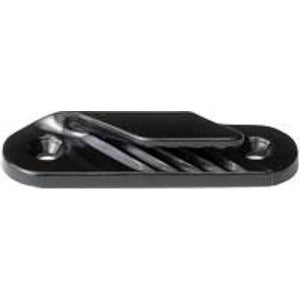 ClamCleat Deckelleine Schwarz Backbordseite