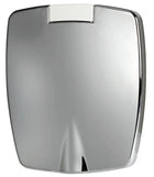 New Edge indbygget dæksbruser med Mizar-trykknapbruser, forkromet låge, netforstærket PVC-slange, 4 m
