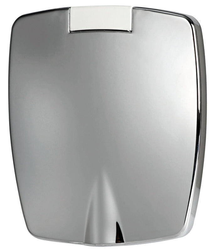 New Edge indbygget dæksbruser med Mizar-trykknapbruser, forkromet låge, netforstærket PVC-slange, 4 m