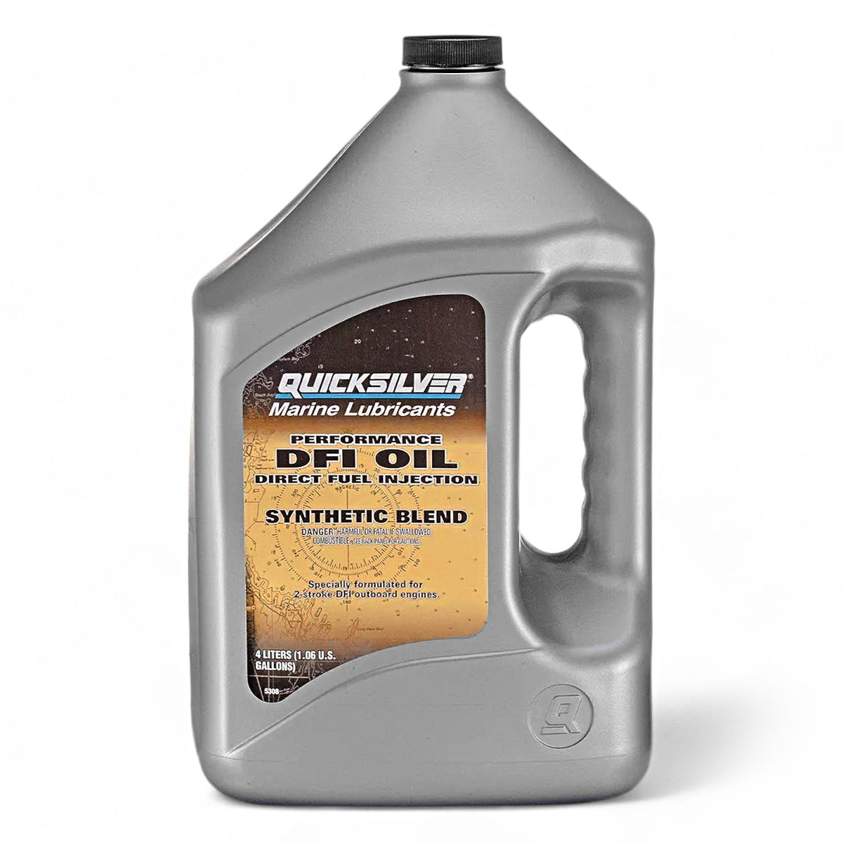 Quicksilver Performance DFI 2-taktsolie i 4 liters dunk