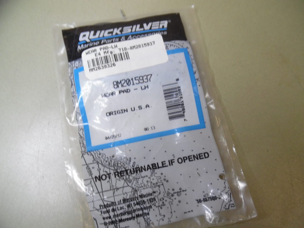 Quicksilver slidplade til bagbord på MerCruiser Alpha One Gen II – 8M2015937