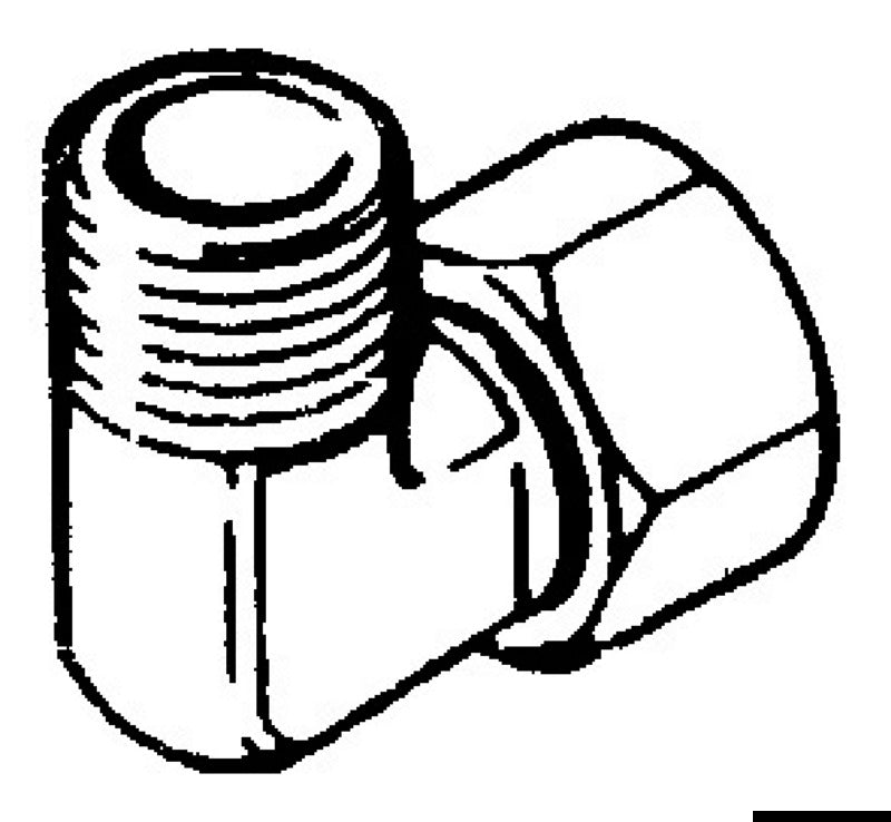 Ultraflex 90° 3/8" drejeledsbeslag