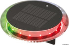 Solcelledrevet LED-signallygte RGW
