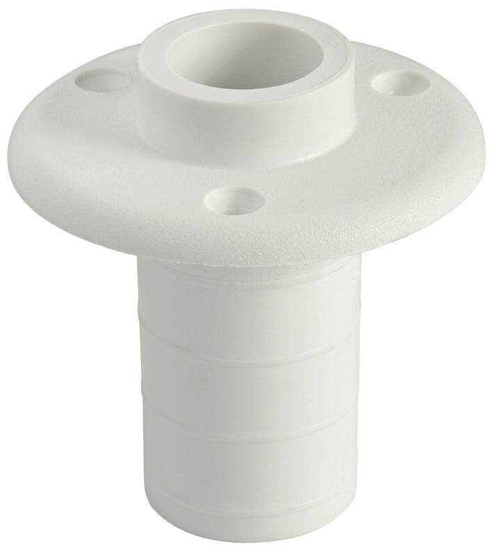 Fastgørelsesbøsning til landgang, nylon, flange Ø80 mm / hul Ø25 mm