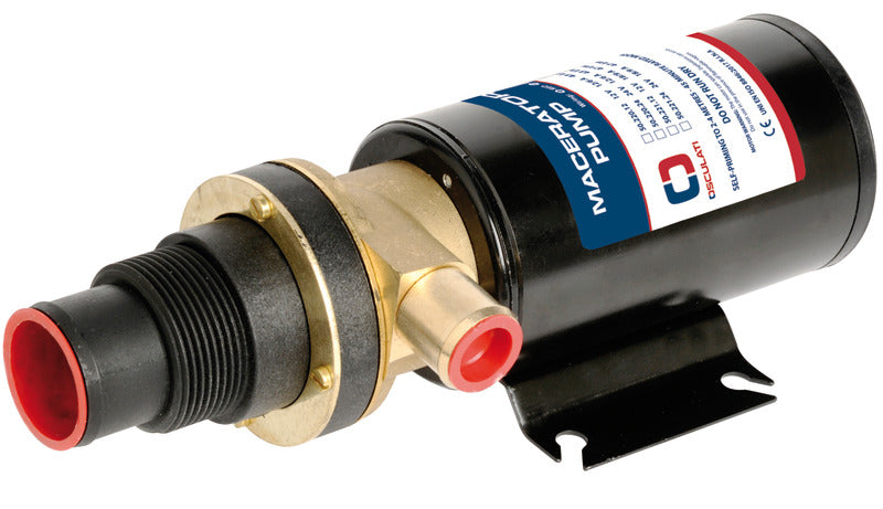 Selvansugende maceratorpumpe 12 V – 45 l/min til holdingtank