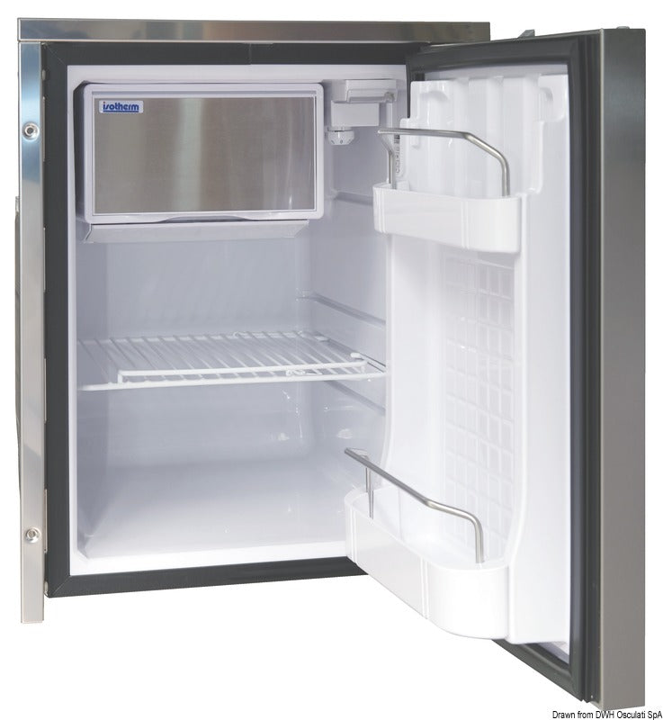 Isotherm CR42 køleskab inox Clean Touch – 12/24 V