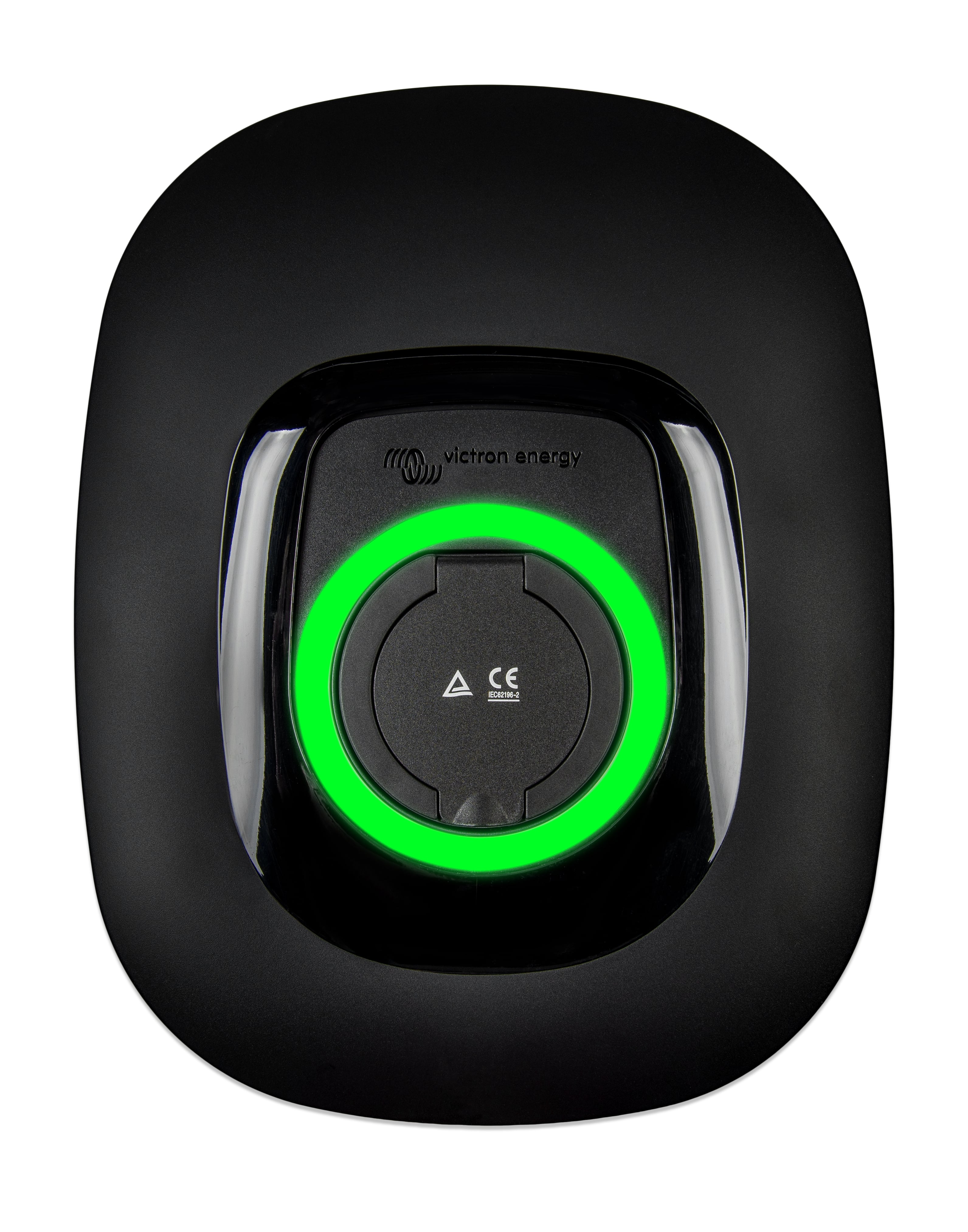 Victron sort front til EVC lader
